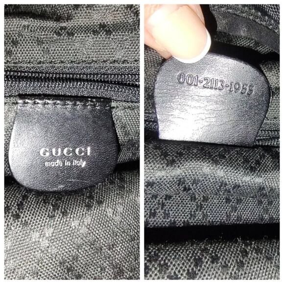 Gucci Jackie vintage canvas/leather shoulder bag EUC w/COA - Picture 6 of 9